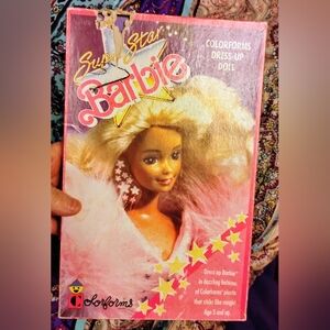 Vintage Barbie Super Star Color Forms Dress-up Doll